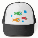 Three Cute Fish hats