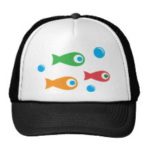 Three Cute Fish Hats