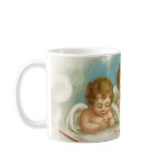 Three cute praying angels mug