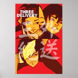Three Delivery™ Group Poster posters
