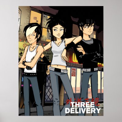 Three Delivery(tm) Group Poster