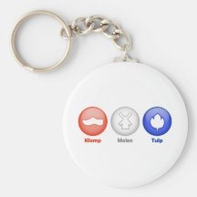 Three Dutch Icons Key Chains