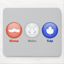 Three Dutch Icons Mousemat