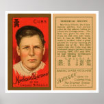Three Finger Brown Cubs Baseball 1911 posters
