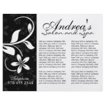 Three Fold Beauty Salon Brochure