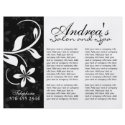 Three Fold Beauty Salon Brochure flyers