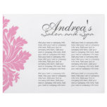 Three Fold Beauty Salon Brochure flyers
