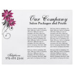 Three Fold Beauty Salon Brochure