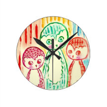 Three Funky Owls