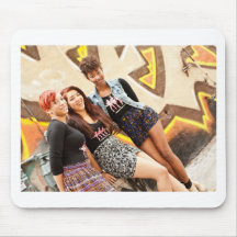 Three GIrls & A Mic Mousepad