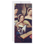 Three Girls Playing Musical Instruments By Meister rack cards