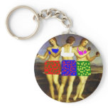 Three Grace- Aglaia, Euphrosyne &Thalia keychains