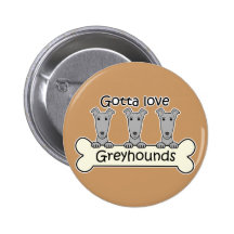 Three Greyhounds Buttons