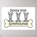Three Greyhounds posters