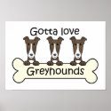 Three Greyhounds posters