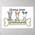 Three Greyhounds posters