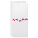 three hearts flying together icon rack cards