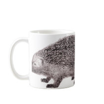 Three Hedgehogs Mug