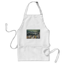 Three Immature Bald Eagles Apron