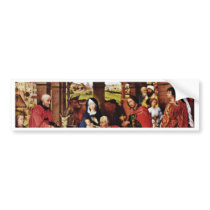 Three King Altar, Middle Panel: Adoration Bumper Stickers