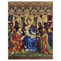 Three King Altar, Middle Panel: Adoration Of The M Flyer Design