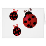 Three Ladybugs Cards