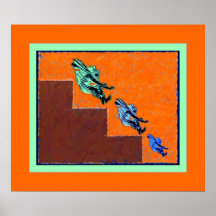 Three Leap Poster