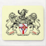 Three lions heraldry football tees and gifts mousepads