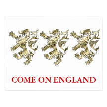 Three lions shaded gifts postcard