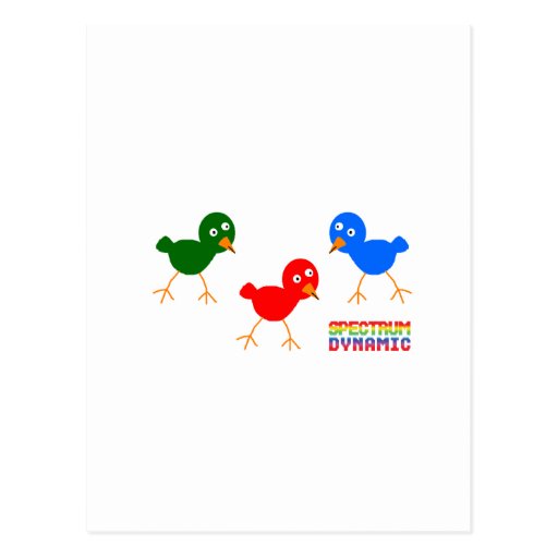 Three Little Birds Post Card