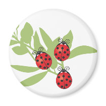 Three Lucky Ladybugs