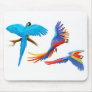 Three Macaws Mousepad