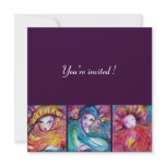 THREE MASKS invitations