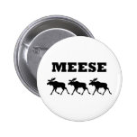 Three Meese Funny Pin