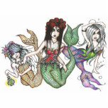 Three Mermaids Photo Sculpture photo sculptures