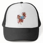 three mermaids vector cartoon art hats