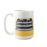 Three Modern Keyboards: Synthesizers: Coffee Mug