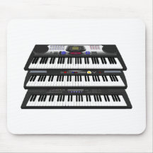 Three Modern Keyboards: Synthesizers: Mousepad