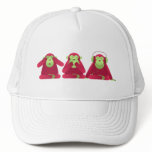 Three Monkeys hats