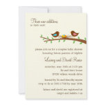 Three New Eggs Twins Baby Shower Invitation