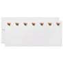 Three Orange and Red Tulips Rack Cards