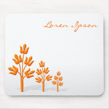 Three Orange Trees Mouse Mat
