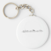 Three Pagoda SLs Keychain