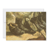 Three Pairs of Shoes by Vincent van Gogh