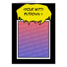 Three Panel Comic Card