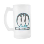 Three Penguin Night mugs