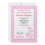 Three Pink Sheep Farm 5x7 Baby Shower Invitation