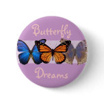 Three Pretty Butterflies buttons