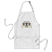 Three Pugs Apron