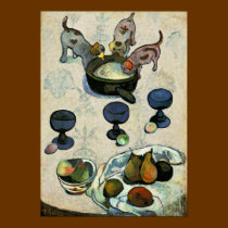 Three Puppy Dogs by Gauguin posters
